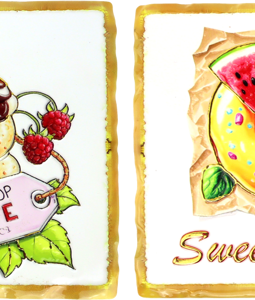 4586 SOUS-VERRES CAKE PARTY 6P